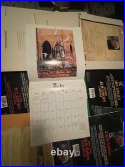 J. R. R. Tolkien Lord Of The Rings Calendars Lot of 15, New, No Markings, Nice