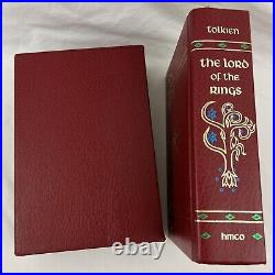 J. R. R. Tolkien Lord Of The Rings HMCO Collectors Edition Book 27th print with map