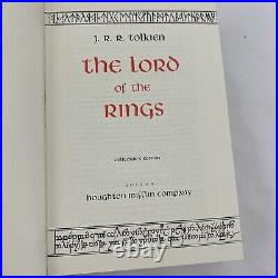 J. R. R. Tolkien Lord Of The Rings HMCO Collectors Edition Book 27th print with map