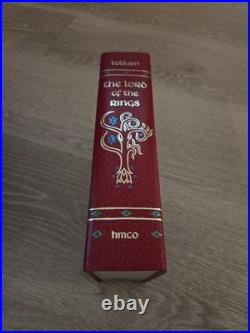 J. R. R. Tolkien Lord Of The Rings HMCO Collectors Edition Book withmap, 1966