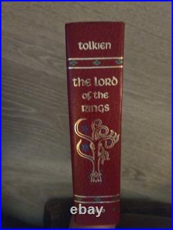 J. R. R. Tolkien Lord Of The Rings HMCO Collectors Edition Book withmap, 1966