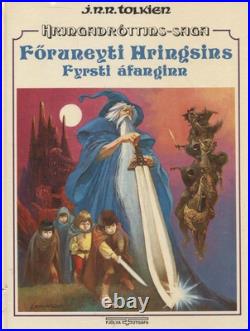 J R R Tolkien / Lord Of the Rings Comics Hringadrottins-saga The Icelandic 1st