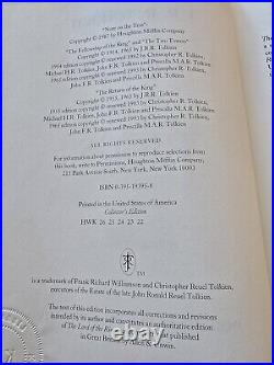 J. R. R. Tolkien, Lord of The Rings, Houghton Mifflin Collector's Edition