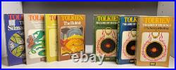 J R R Tolkien Lord of The Rings The Hobbit & More 7 Vintage Books Set ID7132