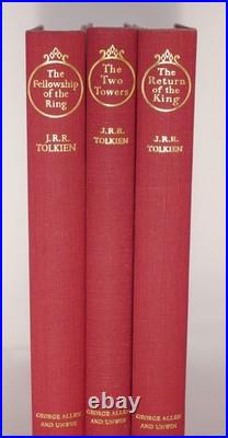 J. R. R. Tolkien Lord of The Rings Three Vol Set 2nd Edition 8th Impressions 1974