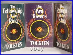 J. R. R. Tolkien Lord of The Rings Three Vol Set 2nd Edition 8th Impressions 1974