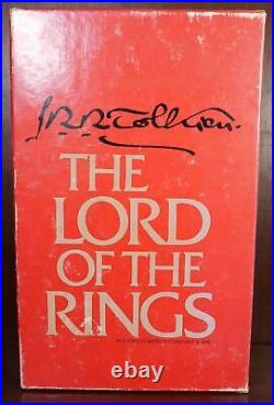 J R R Tolkien / Lord of The Rings Trilogy 1965 2nd Edition