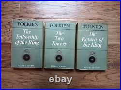 J. R. R. Tolkien Lord of the Rings 1966 Lot of 3 HB DJ 2nd Edition, 1st Impression