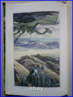 J R R Tolkien Lord of the Rings (1991) SIGNED by Illustrator Alan Lee HC DJ