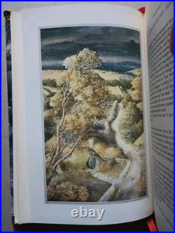 J R R Tolkien Lord of the Rings (1991) SIGNED by Illustrator Alan Lee HC DJ