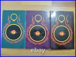 J R R Tolkien. Lord of the Rings. 3 vol set. 2nd editions 1974-1980. HB in dj's