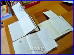 J R R Tolkien. Lord of the Rings. 3 vol set. 2nd editions 1974-1980. HB in dj's