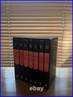 J. R. R. Tolkien, Lord of the Rings 7-Book Millennium Edition Hardcover WITHOUT CD