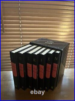 J. R. R. Tolkien, Lord of the Rings 7-Book Millennium Edition Hardcover WITHOUT CD