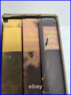 J. R. R. Tolkien Lord of the Rings Boxed Set Revised Edition Hardcover Houghton M