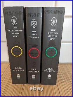 J. R. R Tolkien Lord of the Rings Lot of 5 Silmarillion Unfinished Tales Black