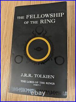 J. R. R Tolkien Lord of the Rings Lot of 5 Silmarillion Unfinished Tales Black