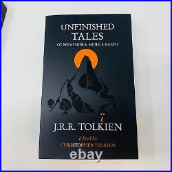 J. R. R Tolkien Lord of the Rings Lot of 9 UK Black Edition PB & Boxset Hobbit