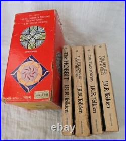 J. R. R. Tolkien Lord of the Rings Paperback Re Boxed Set Of 4 Books 1973 READ