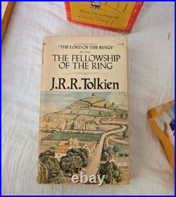 J. R. R. Tolkien Lord of the Rings Paperback Re Boxed Set Of 4 Books 1973 READ