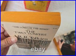 J. R. R. Tolkien Lord of the Rings Paperback Re Boxed Set Of 4 Books 1973 READ