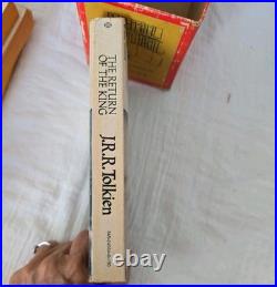 J. R. R. Tolkien Lord of the Rings Paperback Re Boxed Set Of 4 Books 1973 READ