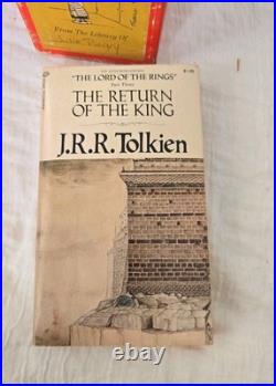 J. R. R. Tolkien Lord of the Rings Paperback Re Boxed Set Of 4 Books 1973 READ
