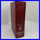 J. R. R. Tolkien Lord of the Rings Red Leather Collectors Edition 1987 HMCO withMap