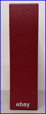 J. R. R. Tolkien Lord of the Rings Red Leather Collectors Edition 1987 HMCO withMap