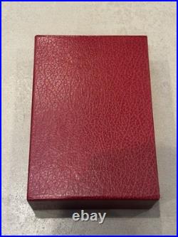 J. R. R. Tolkien Lord of the Rings Red Leather Collectors Edition 1987 HMCO withMap J. R. R. Tolkien Lord of the Rings Red Leather Collectors Edition 1987 HMCO withMap