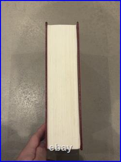 J. R. R. Tolkien Lord of the Rings Red Leather Collectors Edition 1987 HMCO withMap