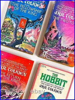 J R R Tolkien / Lord of the Rings THE FELLOWSHIP OF THE RING / THE TWO 1st 1965