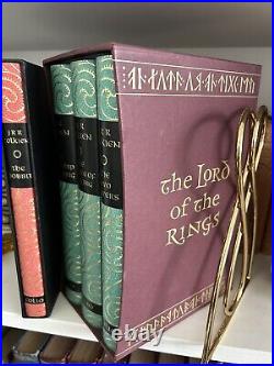 J. R. R. Tolkien Lord of the Rings + The Hobbit Folio Society 2010/2016