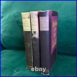 J. R. R. Tolkien Lord of the Rings Trilogy HMCO Hardcover Set No Box 2nd Ed 5th