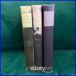 J. R. R. Tolkien Lord of the Rings Trilogy HMCO Hardcover Set No Box 2nd Ed 5th
