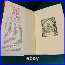 J. R. R. Tolkien Lord of the Rings Trilogy HMCO Hardcover Set No Box 2nd Ed 5th J. R. R. Tolkien Lord of the Rings Trilogy HMCO Hardcover Set No Box 2nd Ed 5th