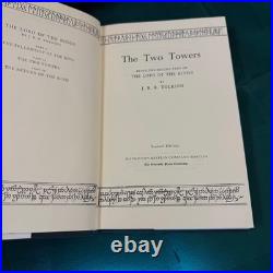 J. R. R. Tolkien Lord of the Rings Trilogy HMCO Hardcover Set No Box 2nd Ed 5th