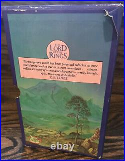 J. R. R Tolkien Lord of the rings box set (1986 GB unwind unicorn) CS lewis quote