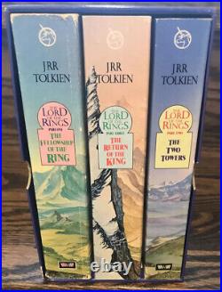 J. R. R Tolkien Lord of the rings box set (1986 GB unwind unicorn) CS lewis quote