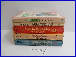 J. R. R. Tolkien Original Paperback Set The Hobbit and Lord of the Rings Trilo