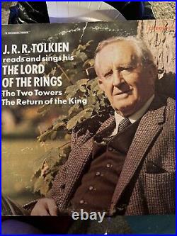 J. R. R. Tolkien Reads And Sings His The Lord Of The Rings LP, Album. 1975 US