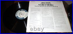 J. R. R. Tolkien Reads & Sings His The Lord Of The Rings Lp Nm/ex- Us Vinyl Rare