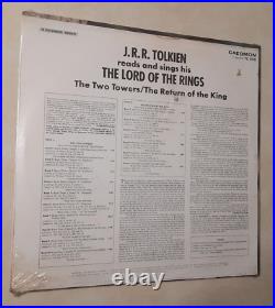 J. R. R. Tolkien Reads and Sings The Lord of the Rings LP Vinyl Record 1975 SEALED