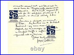 J. R. R. Tolkien Scarce Autograph Letter Signed Lord Of The Rings - Hobbit