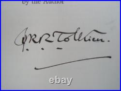 J. R. R. Tolkien Signed Cut LORD OF THE RINGS AUTHOR RIP 1973