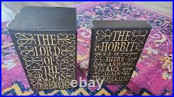 J. R. R. Tolkien THE HOBBIT AND THE LORD OF THE RINGS Folio limited #1716/1750