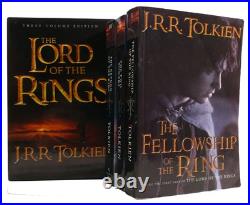 J. R. R. Tolkien THE LORD OF THE RINGS 3 VOLUME SET 1st Edition Thus 1st Printi