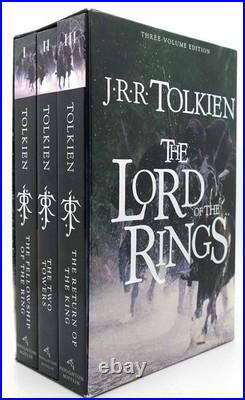 J. R. R. Tolkien THE LORD OF THE RINGS 3 VOLUMES 1st Edition 3rd Printing