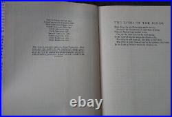 J. R. R. Tolkien THE LORD OF THE RINGS 3 vol set HC/DJ's 1962-65 VGC