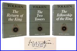 J. R. R. Tolkien THE LORD OF THE RINGS THE FELLOWSHIP OF THE RING, THE TWO TOW